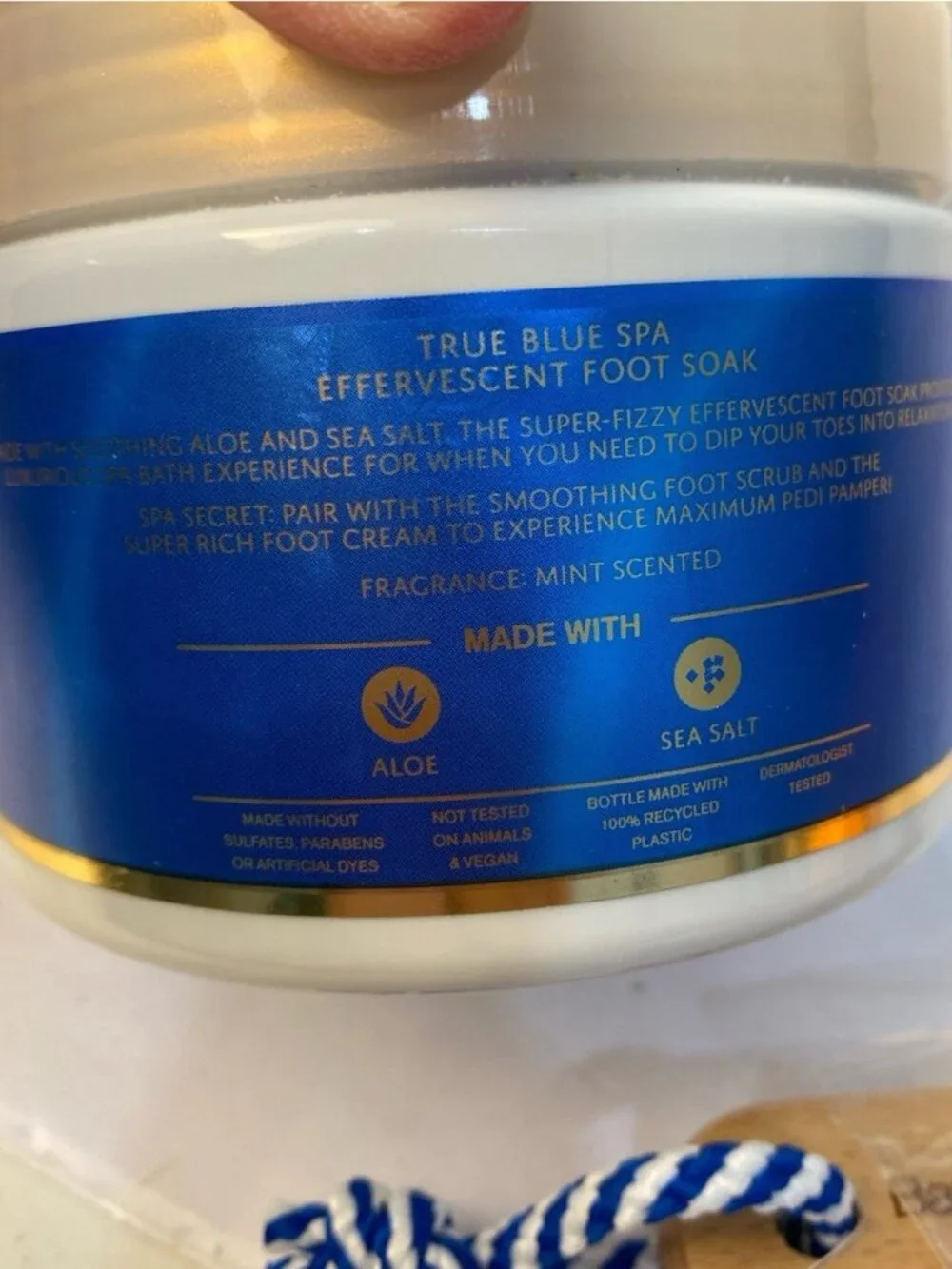 True Blue Spa Bath & Body Works New 3Pc Foot Care Bundle